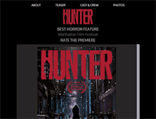 Tablet Screenshot of hunterfilmchicago.com